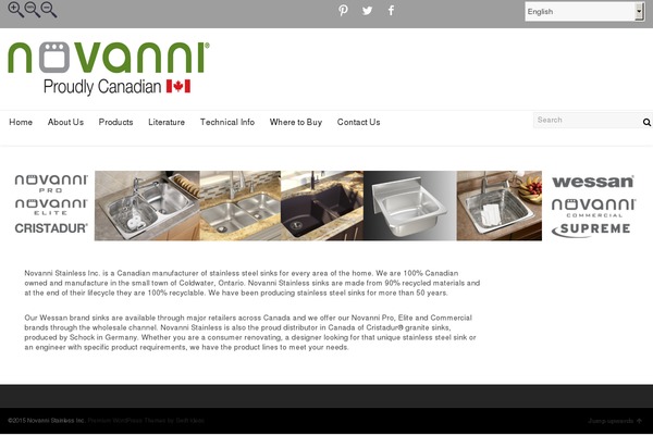 Site using Storefront Footer Bar plugin