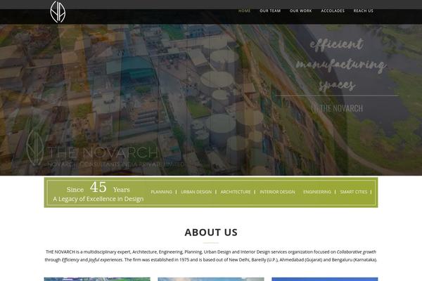 Ratio theme site design template sample