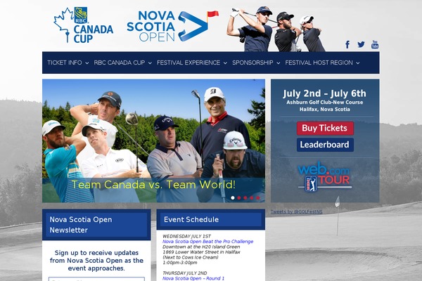 novascotiaopen.com site used Novascotiaopen