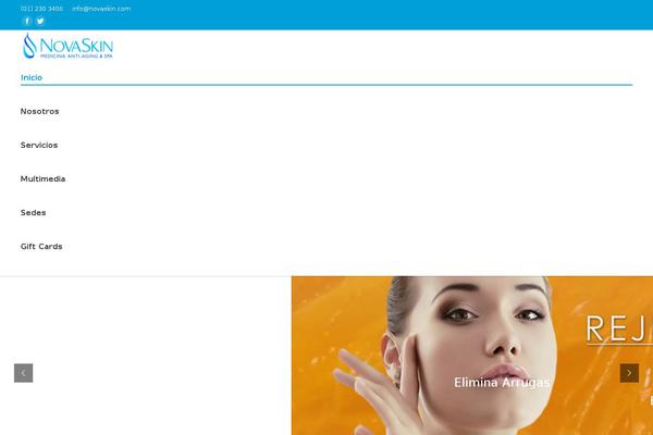 Avril theme site design template sample