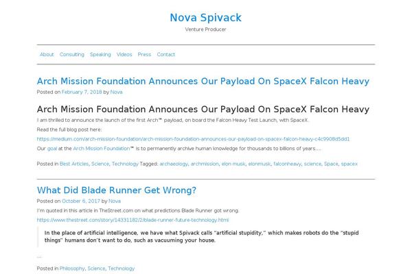 discover theme site design template sample