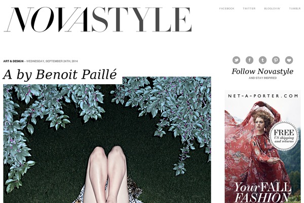 BlogSite theme site design template sample