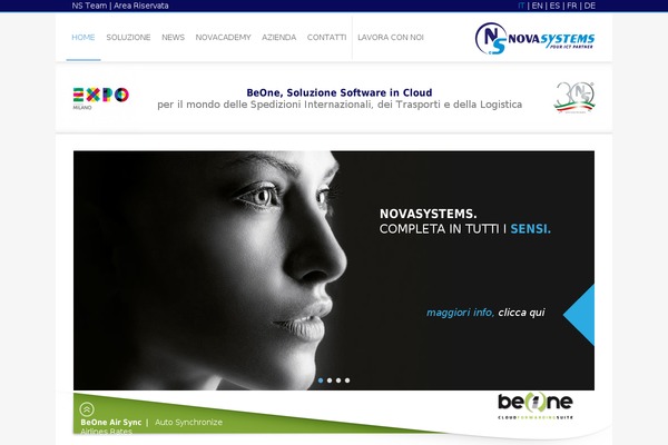 novasystems.it site used Klass