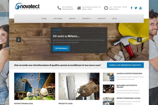 BuildPress theme site design template sample