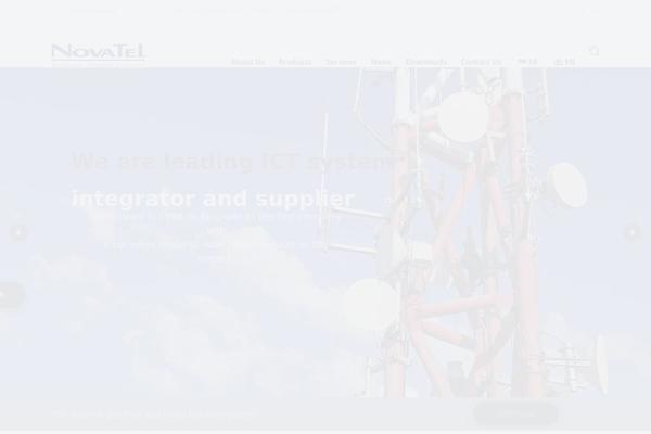 Albedo theme site design template sample