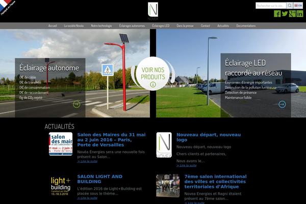 novea-energies.com site used Atm-theme