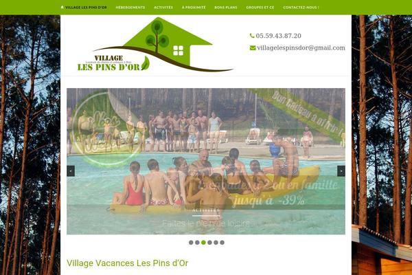 Hickory theme site design template sample