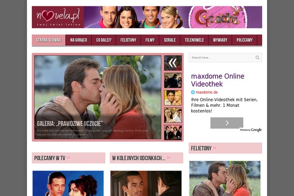 Vodi website example screenshot