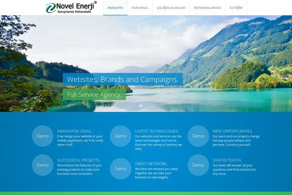 novelenerji.com site used Infinite