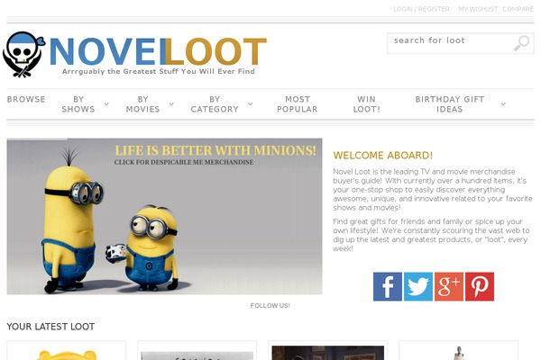 Site using YITH WooCommerce Popup plugin