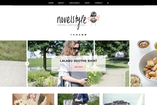 Publisher theme site design template sample