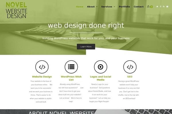 Site using Social Media Feather - lightweight social media sharing and follow buttons plugin