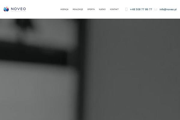 Blank theme site design template sample