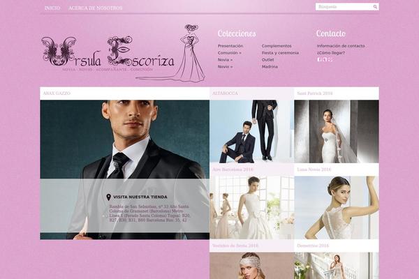 noviasursulaescoriza.com site used Novia