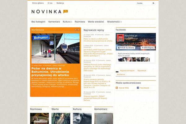 Unspoken theme site design template sample