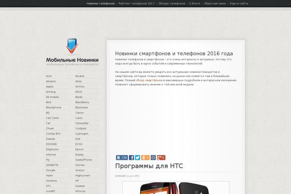 Site using NS Category Widget plugin