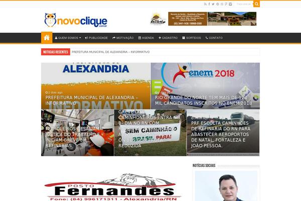 Sahifa theme site design template sample