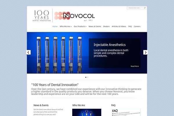 novocol.com site used Chameleon