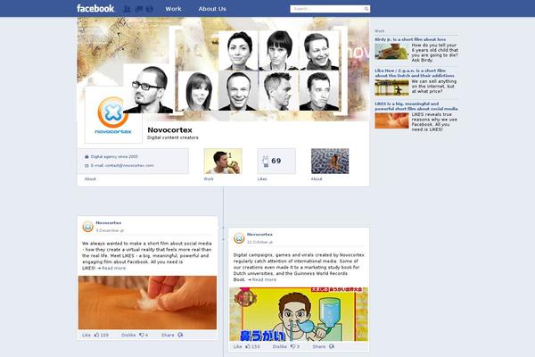 Boldy theme site design template sample