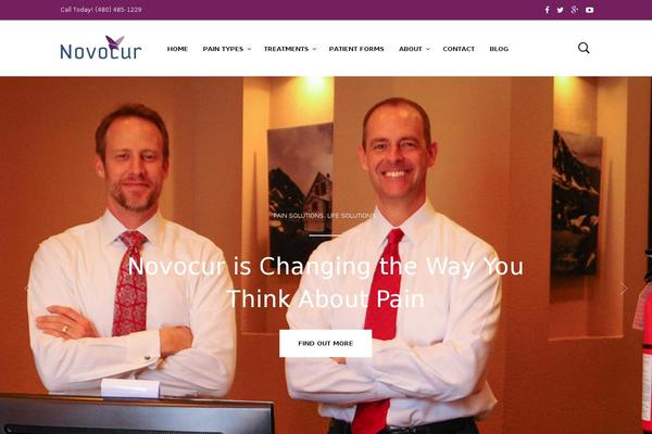 Mr. Tailor theme site design template sample