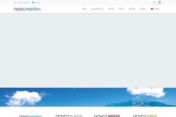 Envision theme site design template sample