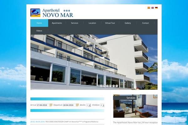Increase theme site design template sample