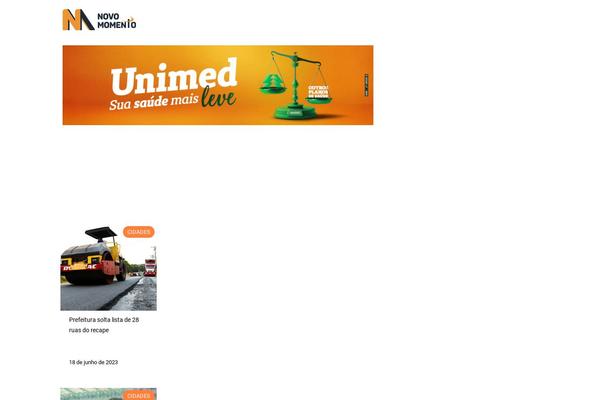 Cms theme site design template sample