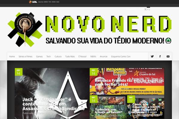 Nexus theme site design template sample