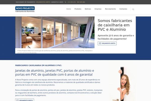 Bridge theme site design template sample