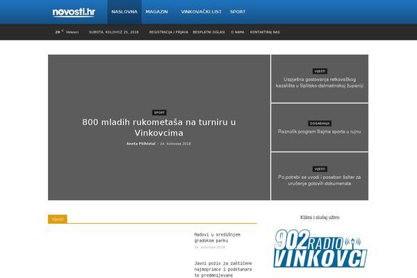 Site using Sharify Social Share Buttons plugin