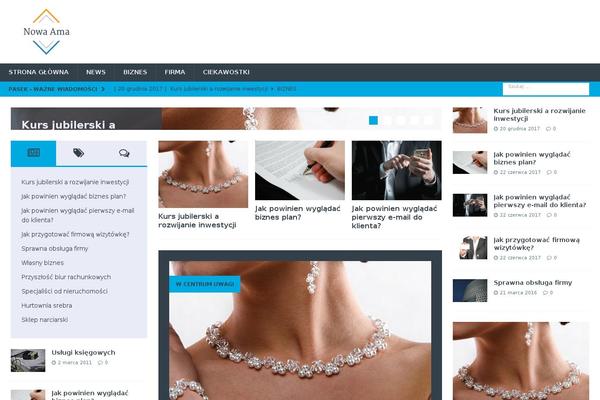 nowa-ama.pl site used Steed