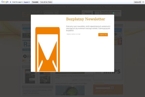 Herald-child theme site design template sample