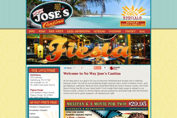 nowayjosescantina.com site used Savory