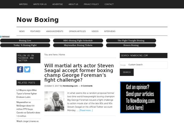 Magazine theme site design template sample