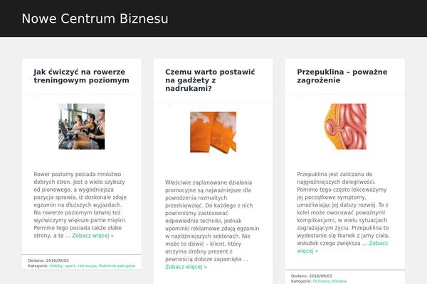 Baskerville theme site design template sample