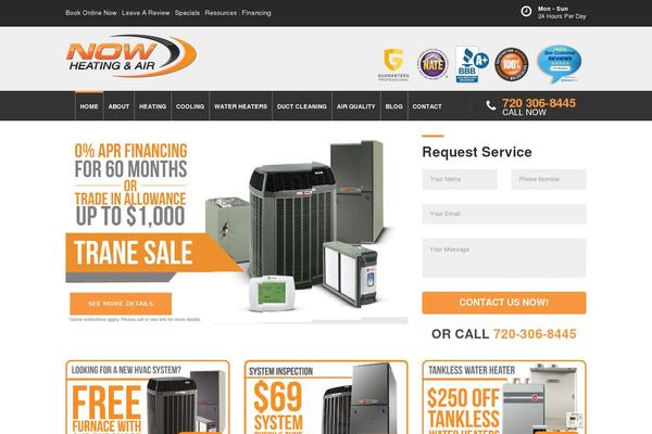 Reach.parent theme site design template sample