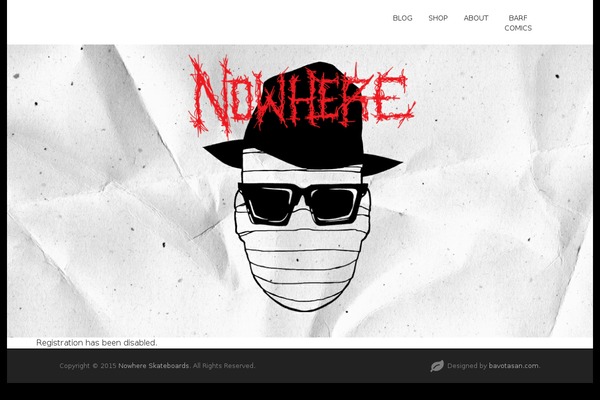 Matheson theme site design template sample