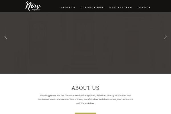 Fusion-child theme site design template sample