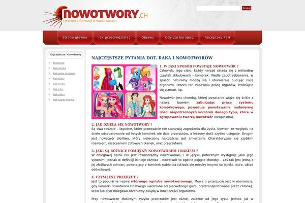 nowotwory.ch site used Splendid