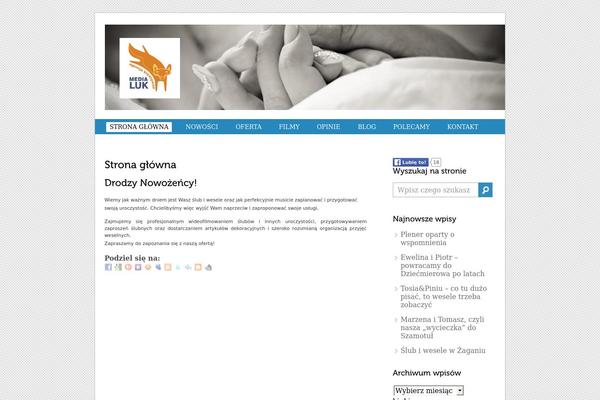 Squirrel theme site design template sample