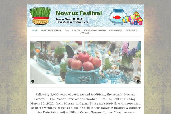 nowruzfestival.org site used Gommero