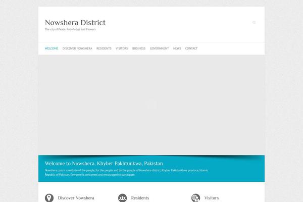 Attitude Pro theme site design template sample