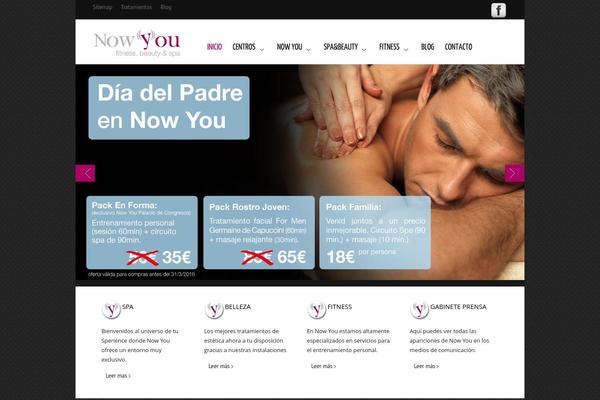 Balance theme site design template sample