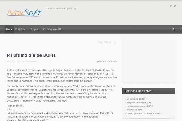 Site using Crayon Syntax Highlighter plugin