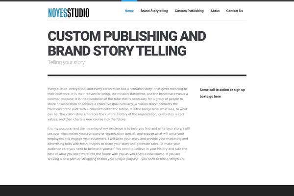 Epical theme site design template sample