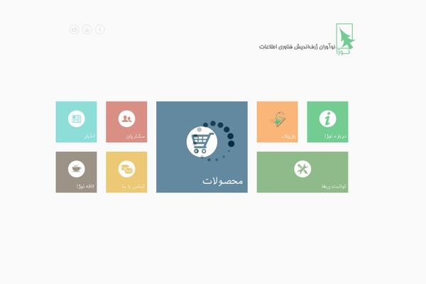 Metrika theme site design template sample