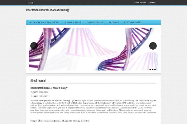 Molecula theme site design template sample