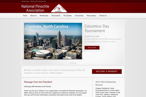 Modular theme site design template sample