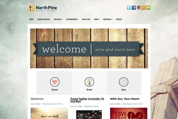 Juno theme site design template sample