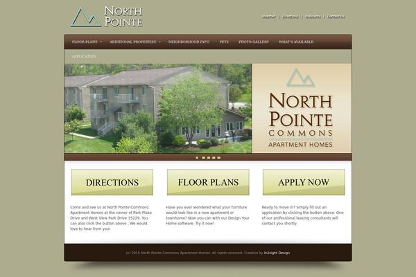 Complexity v2 theme site design template sample